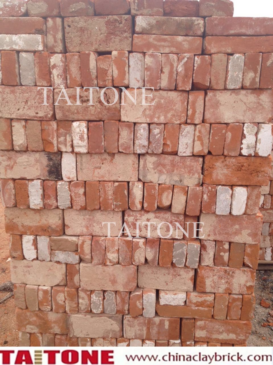 handmade red bricks for wall